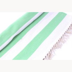 Tppe med striber 140 x 200 cm