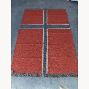 Rug in jute and wool 120 x 180 cm
