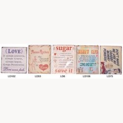 Signs - 10x6 assorted small signs