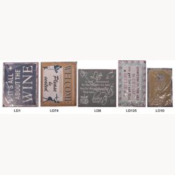 Signs - 10x6 assorted small signs