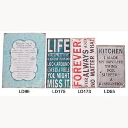 Signs - 10x6 assorted signs