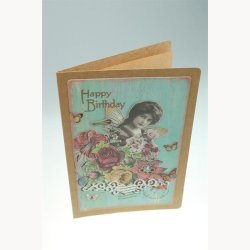 Card with envelope 12,5 x 17,5 cm