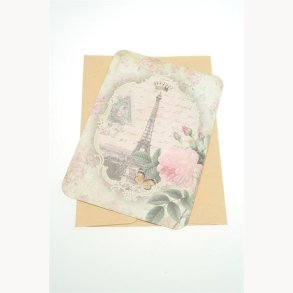 Card with envelope 10,5 x 15 cm