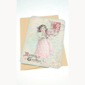 Card with envelope 10,5 x 15 cm