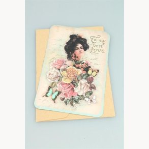 Card with envelope 10,5 x 15 cm