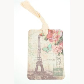 Card with string 8,5 x 16 cm