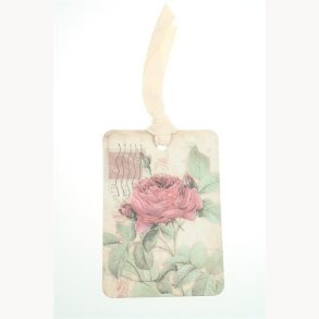 Card with string 8,5 x 16 cm