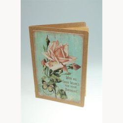 Card with envelope 12,5 x 17,5 cm
