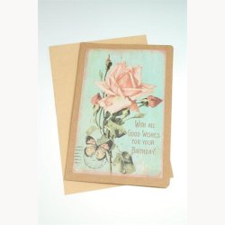 Card with envelope 12,5 x 17,5 cm