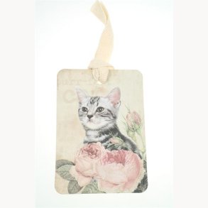 Card with string 8,5 x 16 cm