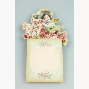 Magnet with notepad 11 x 18 cm