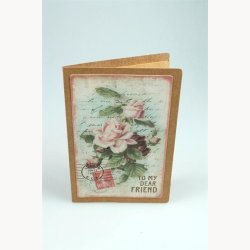 Card with envelope 12,5 x 17,5 cm