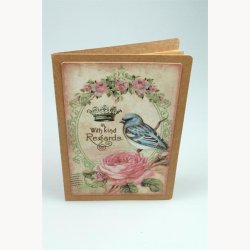 Card with envelope 12,5 x 17,5 cm