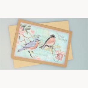 Card with envelope 12,5 x 17,5 cm