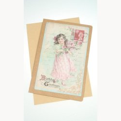 Card with envelope 12,5 x 17,5 cm